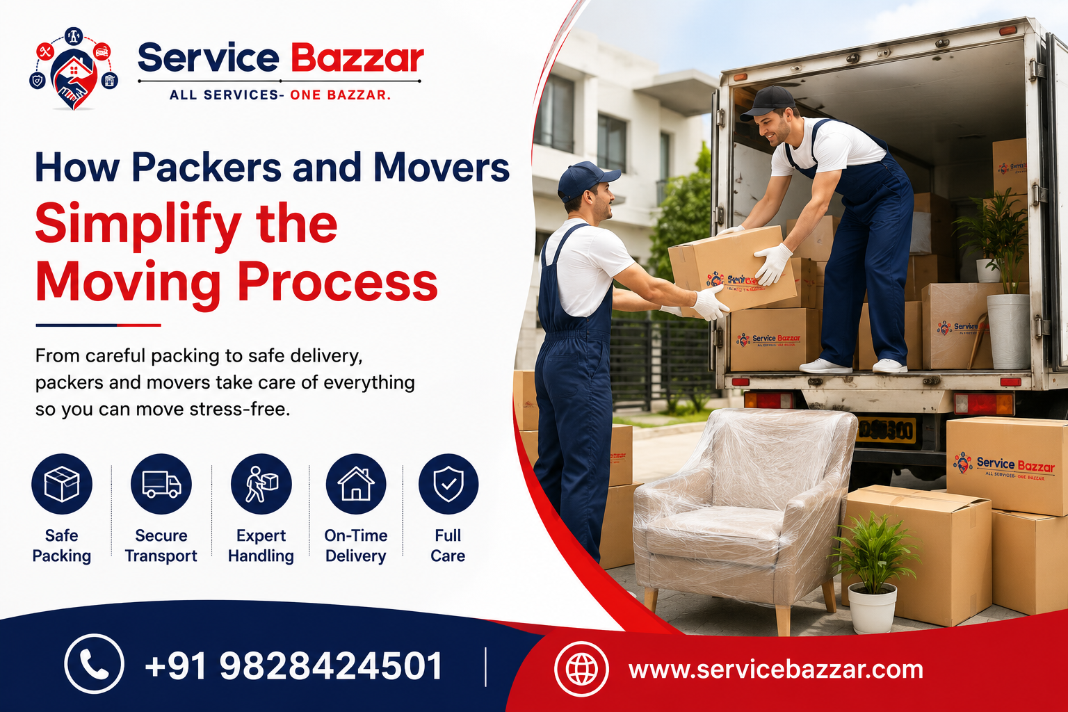 How Packers and Movers Simplify the Moving Process
